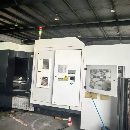 2018年苏州纽威500双工位卧加双工作台交换三轴滚柱导.